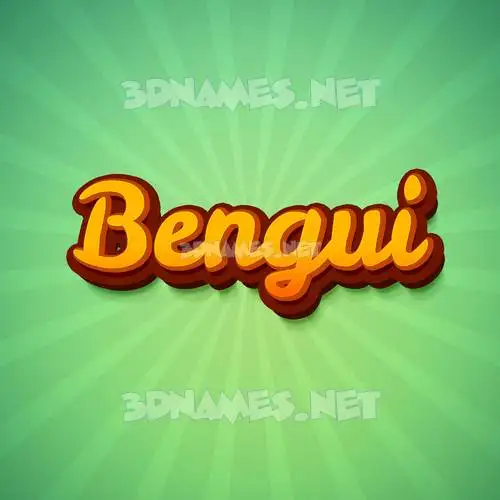 bengui in Green Rays style - 3D name wallpaper bengui in Green Rays style - 3D name wallpaper