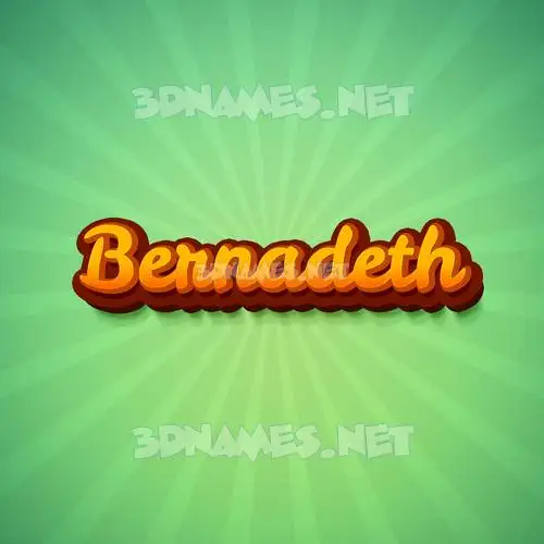 bernadeth in Green Rays style - 3D name wallpaper bernadeth in Green Rays style - 3D name wallpaper
