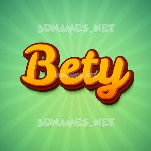 bety in Green Rays style - 3D name wallpaper bety in Green Rays style - 3D name wallpaper