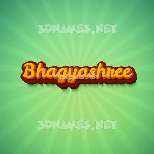 bhagyashree in Green Rays style - 3D name wallpaper bhagyashree in Green Rays style - 3D name wallpaper