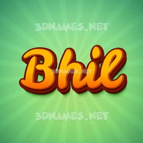 bhil in Green Rays style - 3D name wallpaper bhil in Green Rays style - 3D name wallpaper