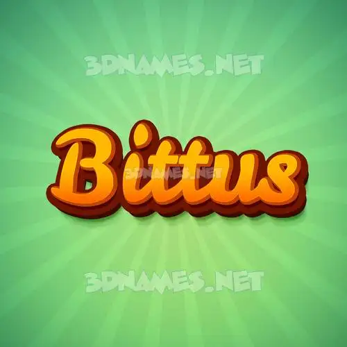 bittus in Green Rays style - 3D name wallpaper bittus in Green Rays style - 3D name wallpaper