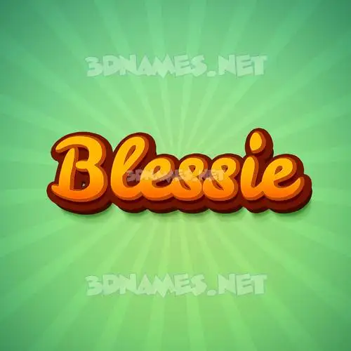 blessie in Green Rays style - 3D name wallpaper blessie in Green Rays style - 3D name wallpaper