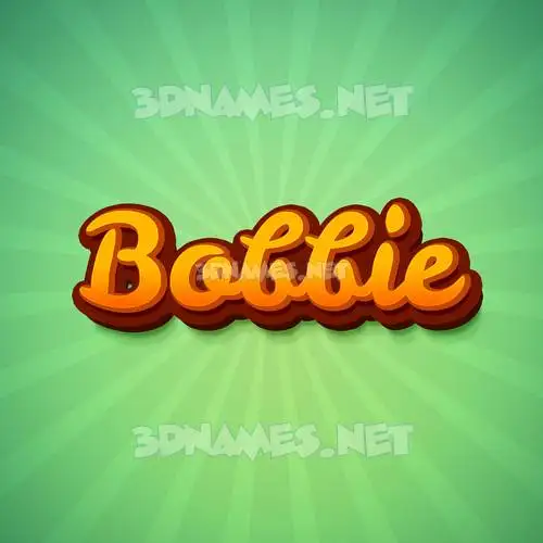 bobbie in Green Rays style - 3D name wallpaper bobbie in Green Rays style - 3D name wallpaper