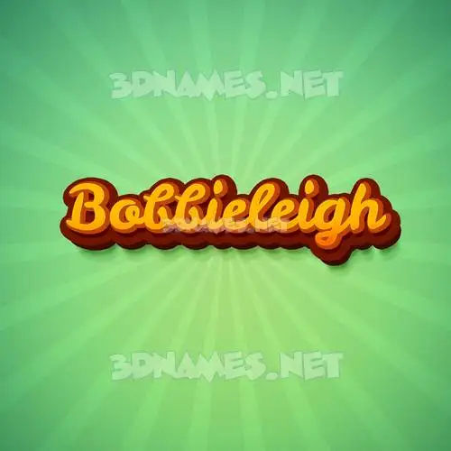 bobbieleigh in Green Rays style - 3D name wallpaper bobbieleigh in Green Rays style - 3D name wallpaper