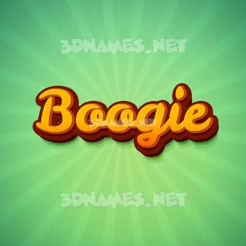 boogie in Green Rays style - 3D name wallpaper boogie in Green Rays style - 3D name wallpaper