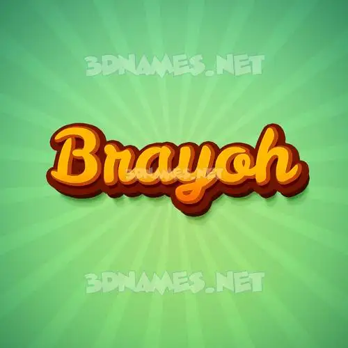 brayoh in Green Rays style - 3D name wallpaper brayoh in Green Rays style - 3D name wallpaper