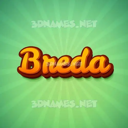 breda in Green Rays style - 3D name wallpaper breda in Green Rays style - 3D name wallpaper