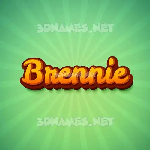 brennie in Green Rays style - 3D name wallpaper brennie in Green Rays style - 3D name wallpaper