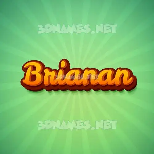brianan in Green Rays style - 3D name wallpaper brianan in Green Rays style - 3D name wallpaper