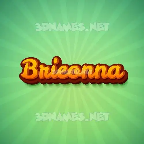 brieonna in Green Rays style - 3D name wallpaper brieonna in Green Rays style - 3D name wallpaper