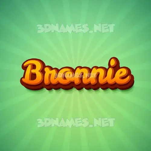 bronnie in Green Rays style - 3D name wallpaper bronnie in Green Rays style - 3D name wallpaper