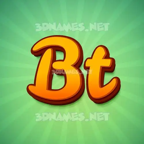 bt in Green Rays style - 3D name wallpaper bt in Green Rays style - 3D name wallpaper