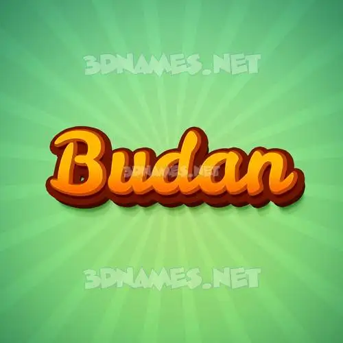 budan in Green Rays style - 3D name wallpaper budan in Green Rays style - 3D name wallpaper