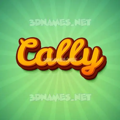 cally in Green Rays style - 3D name wallpaper cally in Green Rays style - 3D name wallpaper