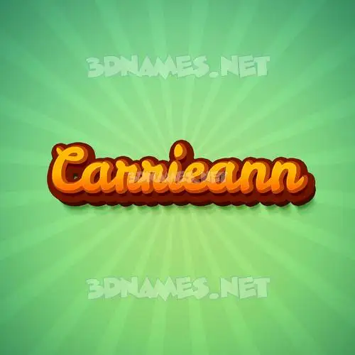 carrieann in Green Rays style - 3D name wallpaper carrieann in Green Rays style - 3D name wallpaper