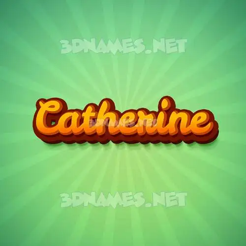 catherine in Green Rays style - 3D name wallpaper catherine in Green Rays style - 3D name wallpaper