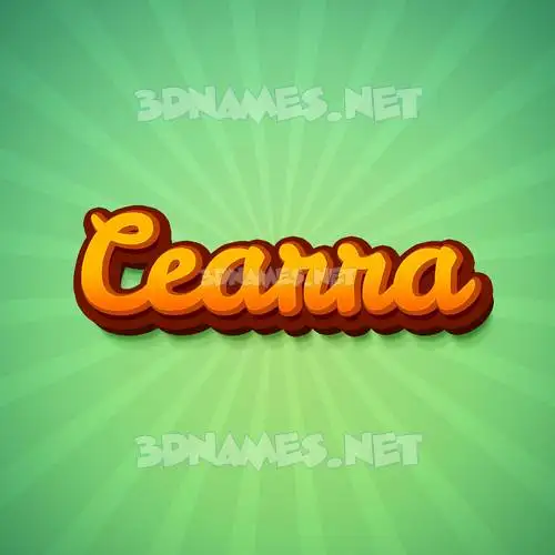 cearra in Green Rays style - 3D name wallpaper cearra in Green Rays style - 3D name wallpaper