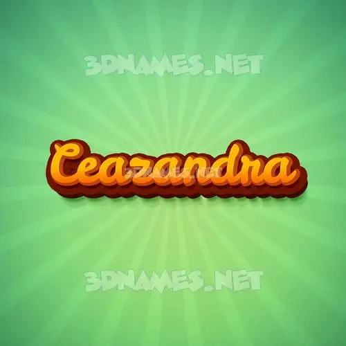 ceazandra in Green Rays style - 3D name wallpaper ceazandra in Green Rays style - 3D name wallpaper