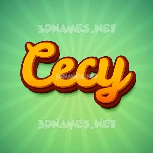 cecy in Green Rays style - 3D name wallpaper cecy in Green Rays style - 3D name wallpaper