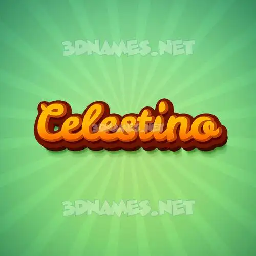celestino in Green Rays style - 3D name wallpaper celestino in Green Rays style - 3D name wallpaper