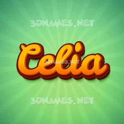 celia in Green Rays style - 3D name wallpaper celia in Green Rays style - 3D name wallpaper
