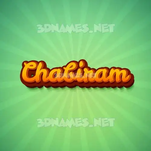 chabiram in Green Rays style - 3D name wallpaper chabiram in Green Rays style - 3D name wallpaper