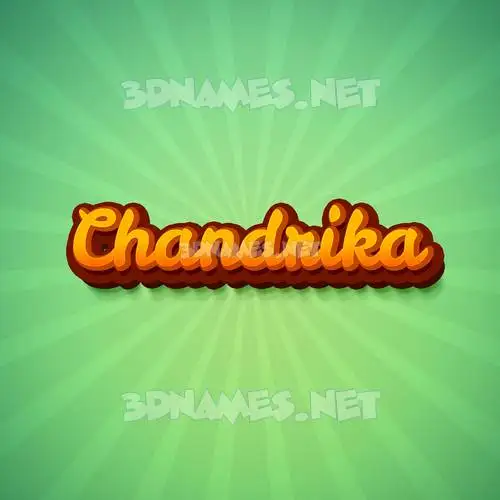 chandrika in Green Rays style - 3D name wallpaper chandrika in Green Rays style - 3D name wallpaper