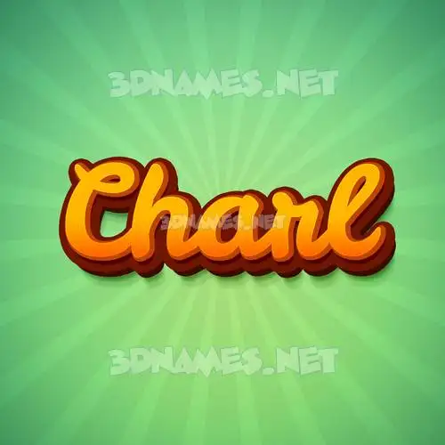 charl in Green Rays style - 3D name wallpaper charl in Green Rays style - 3D name wallpaper