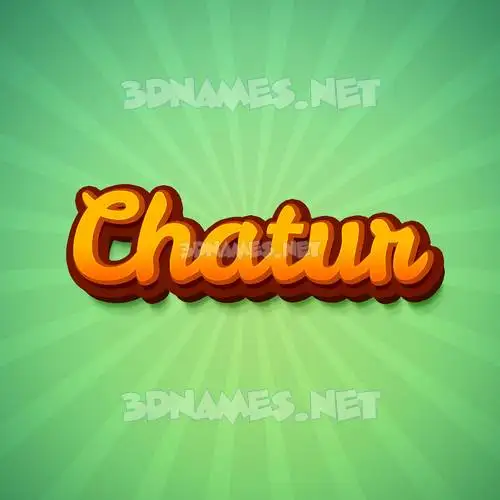 chatur in Green Rays style - 3D name wallpaper chatur in Green Rays style - 3D name wallpaper