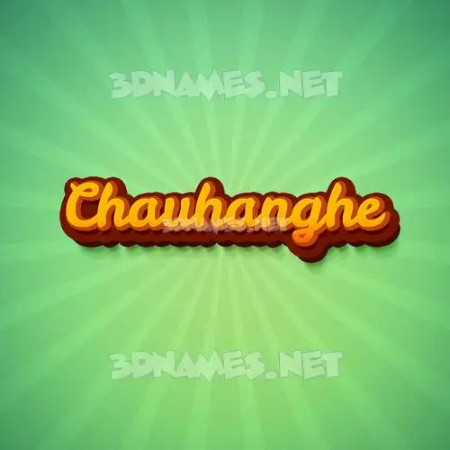 chauhanghe in Green Rays style - 3D name wallpaper chauhanghe in Green Rays style - 3D name wallpaper