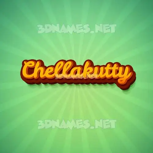 chellakutty in Green Rays style - 3D name wallpaper chellakutty in Green Rays style - 3D name wallpaper