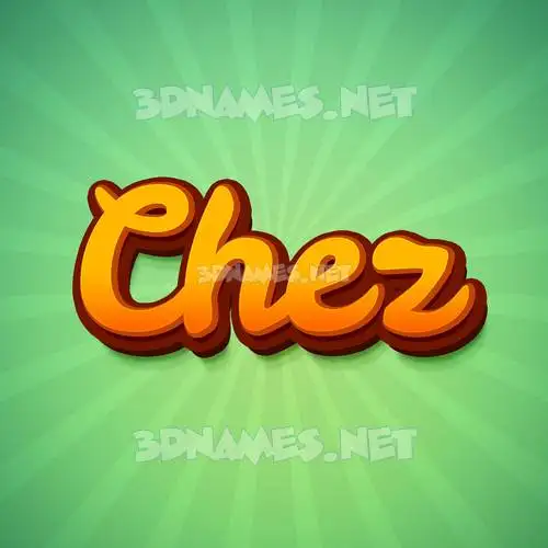 chez in Green Rays style - 3D name wallpaper chez in Green Rays style - 3D name wallpaper