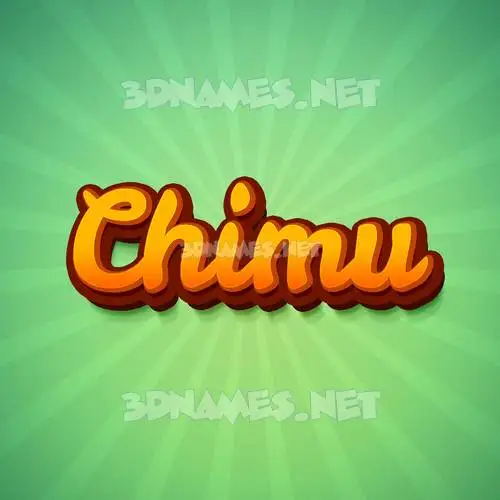 chimu in Green Rays style - 3D name wallpaper chimu in Green Rays style - 3D name wallpaper