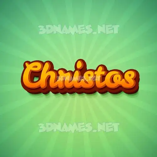 christos in Green Rays style - 3D name wallpaper christos in Green Rays style - 3D name wallpaper