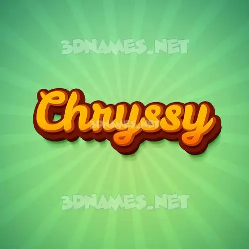 chryssy in Green Rays style - 3D name wallpaper chryssy in Green Rays style - 3D name wallpaper