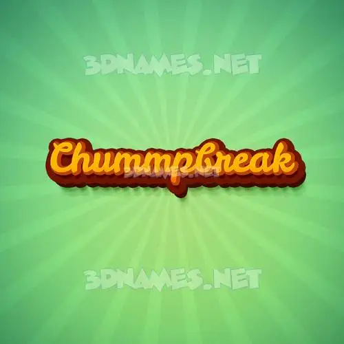 chummpbreak in Green Rays style - 3D name wallpaper chummpbreak in Green Rays style - 3D name wallpaper