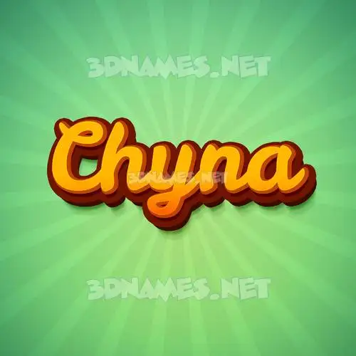 chyna in Green Rays style - 3D name wallpaper chyna in Green Rays style - 3D name wallpaper