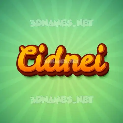 cidnei in Green Rays style - 3D name wallpaper cidnei in Green Rays style - 3D name wallpaper