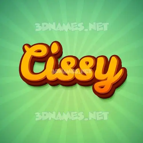 cissy in Green Rays style - 3D name wallpaper cissy in Green Rays style - 3D name wallpaper