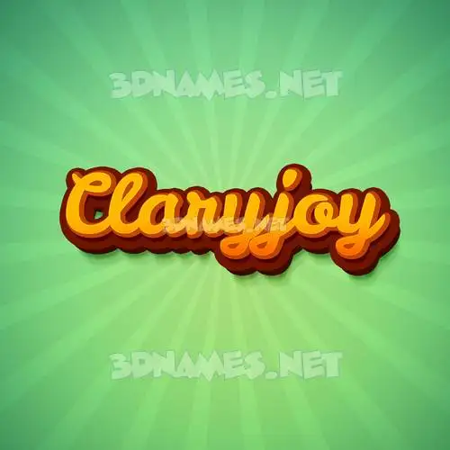 claryjoy in Green Rays style - 3D name wallpaper claryjoy in Green Rays style - 3D name wallpaper