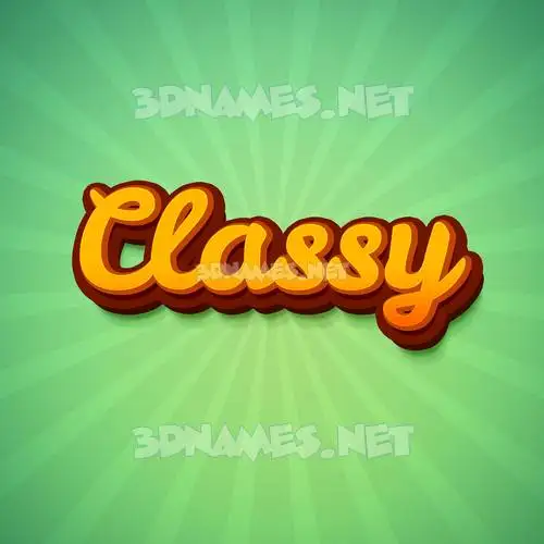 classy in Green Rays style - 3D name wallpaper classy in Green Rays style - 3D name wallpaper