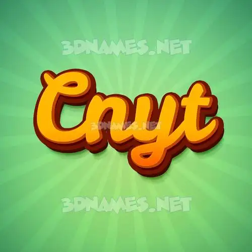 cnyt in Green Rays style - 3D name wallpaper cnyt in Green Rays style - 3D name wallpaper