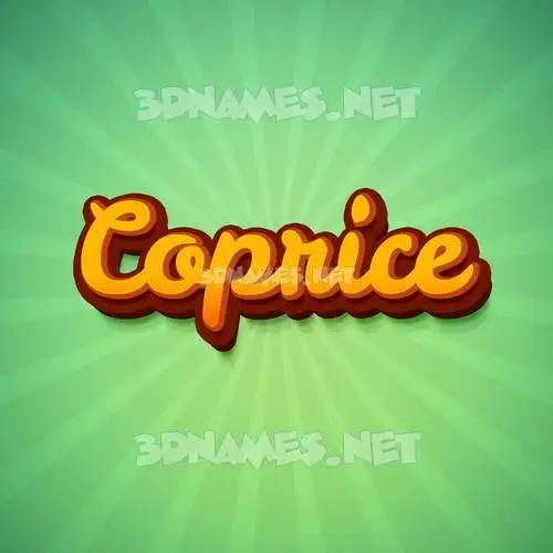 coprice in Green Rays style - 3D name wallpaper coprice in Green Rays style - 3D name wallpaper