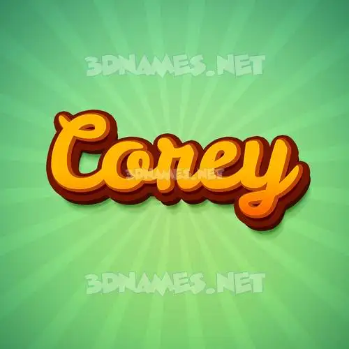 corey in Green Rays style - 3D name wallpaper corey in Green Rays style - 3D name wallpaper