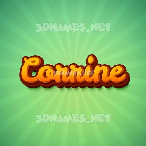 corrine in Green Rays style - 3D name wallpaper corrine in Green Rays style - 3D name wallpaper