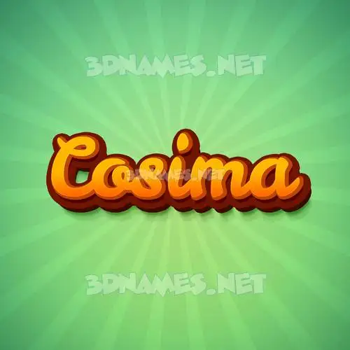 cosima in Green Rays style - 3D name wallpaper cosima in Green Rays style - 3D name wallpaper