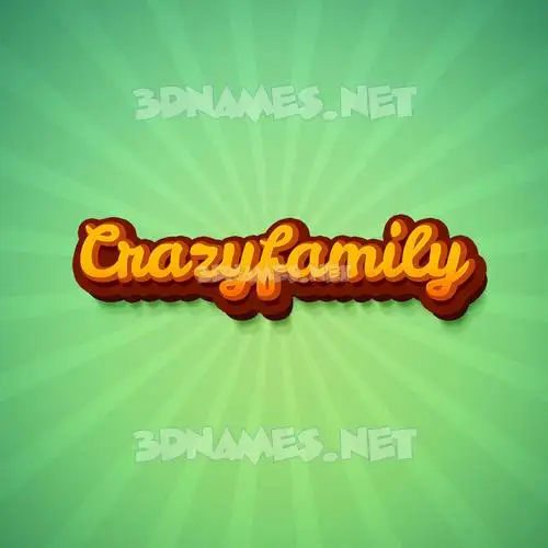 crazyfamily in Green Rays style - 3D name wallpaper crazyfamily in Green Rays style - 3D name wallpaper