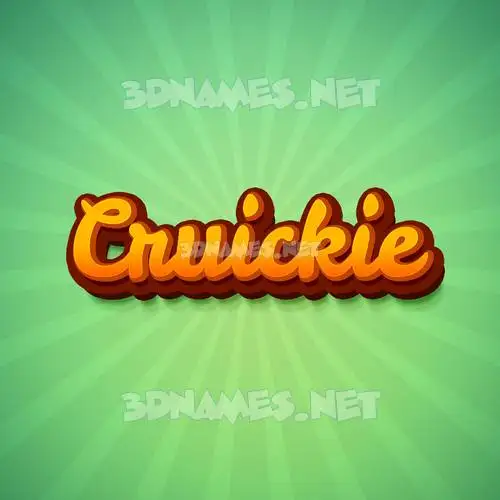 cruickie in Green Rays style - 3D name wallpaper cruickie in Green Rays style - 3D name wallpaper