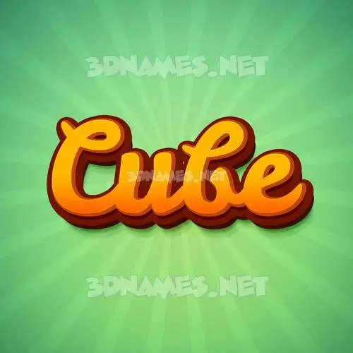 cube in Green Rays style - 3D name wallpaper cube in Green Rays style - 3D name wallpaper